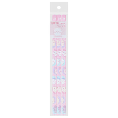 Chiikawa 2B Pencils (Friends) 3-Pack