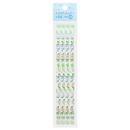 Chiikawa 2B Pencils 4-Pack