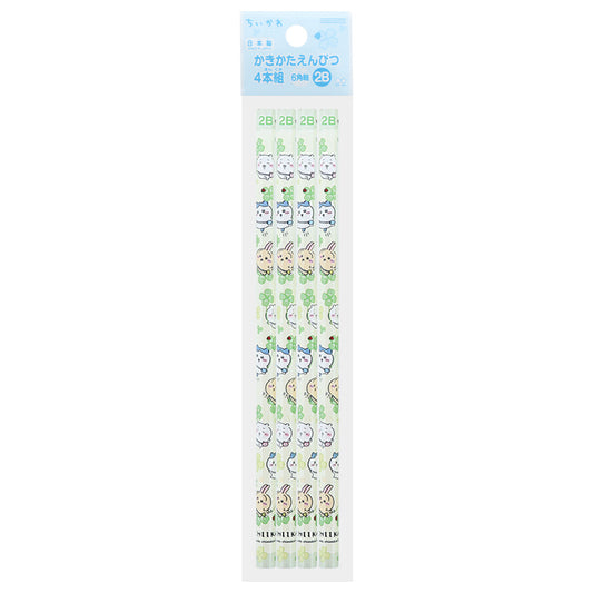 Chiikawa 2B Pencils 4-Pack