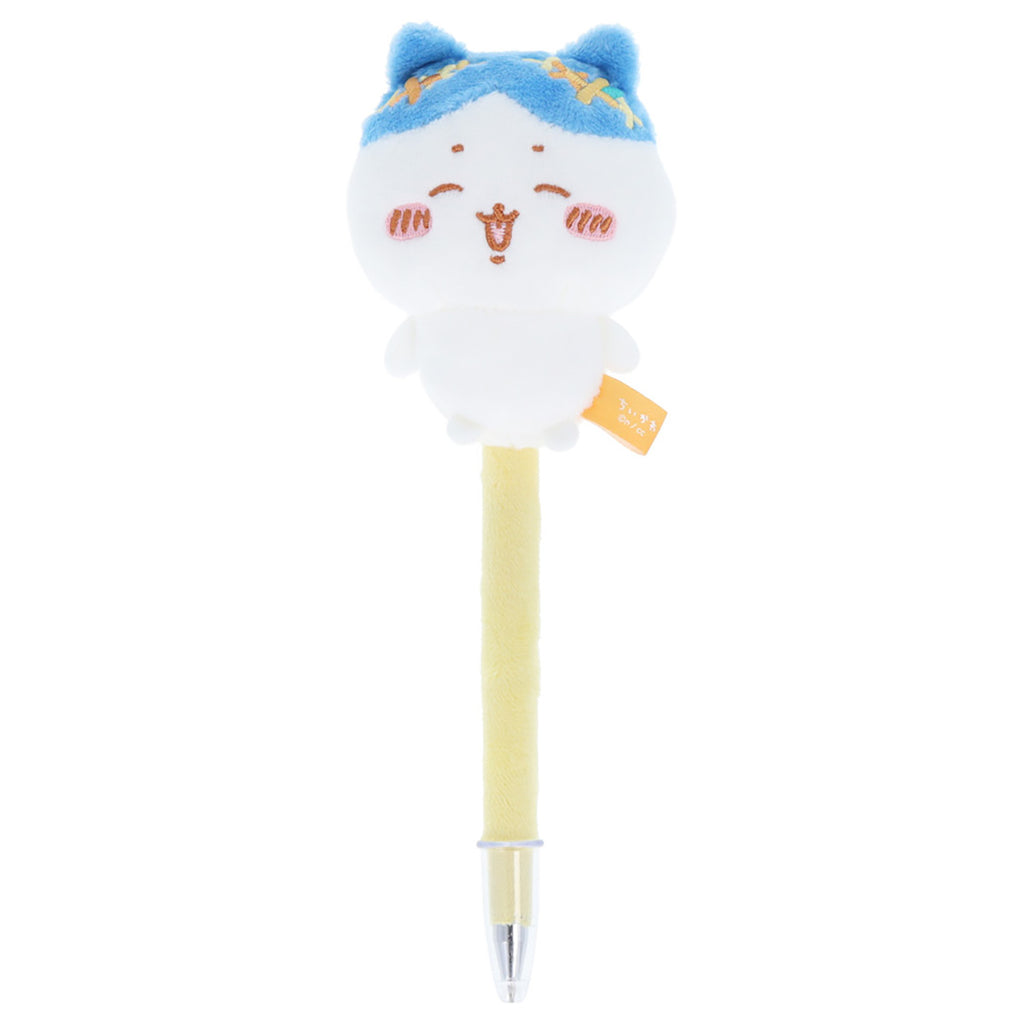 Chiikawa Fluffy Mascot Ball Pen (Hachiware)