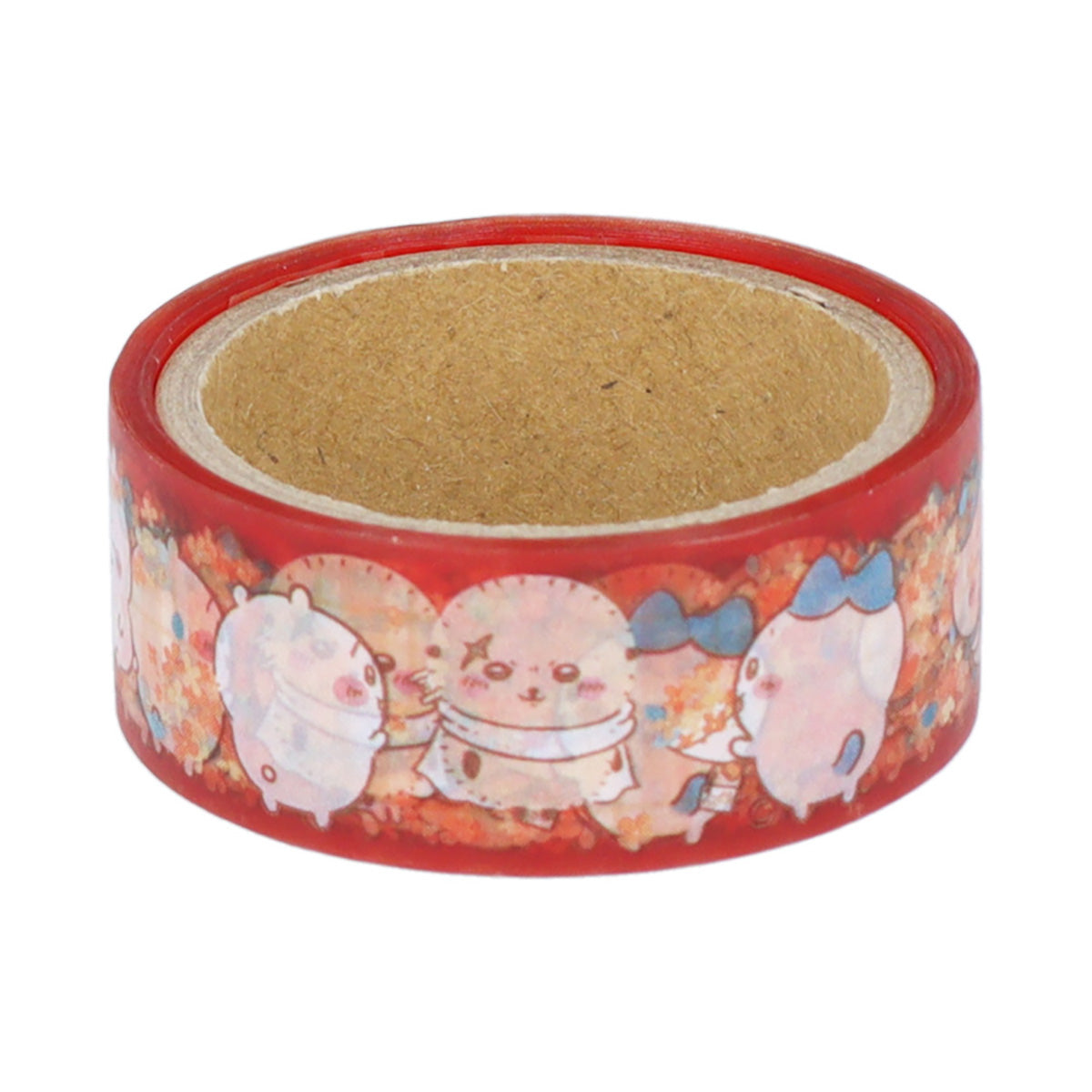 吉伊卡哇 透明膠帶（橙色）
