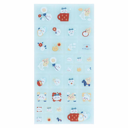 Chiikawa Tile Sticker (Blue)