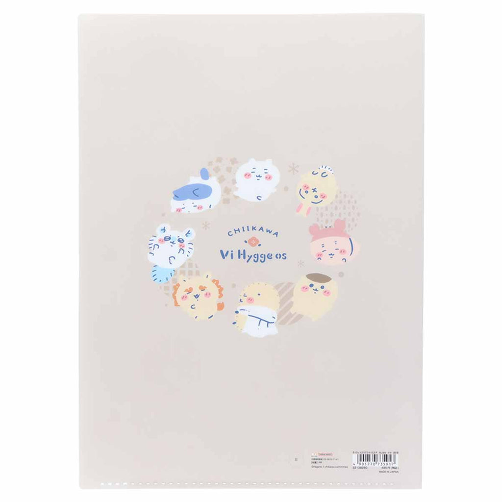 ちいかわ ダイカットクリアファイル5P（おかお）
