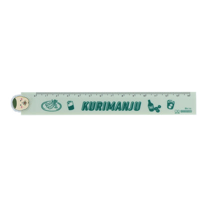 Chiikawa Ruler with Plate (Kurimanju)