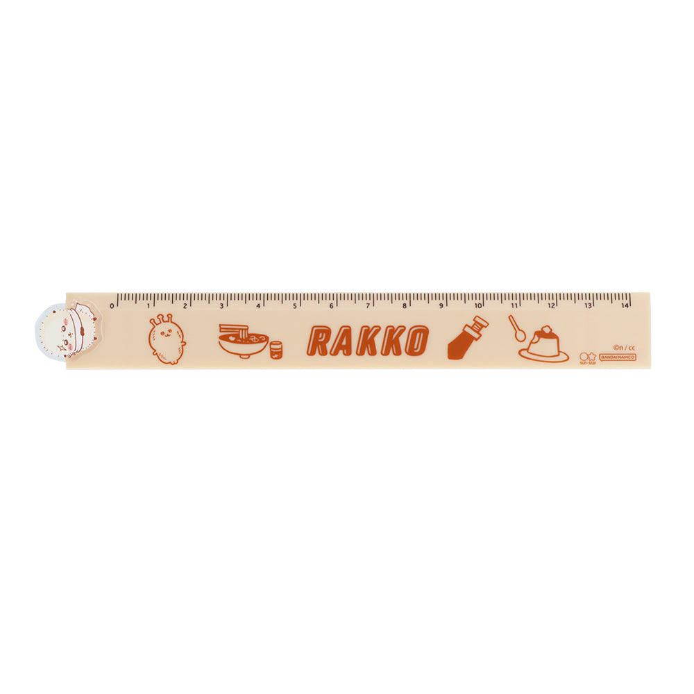 Chiikawa Ruler with Plate (Rakko)