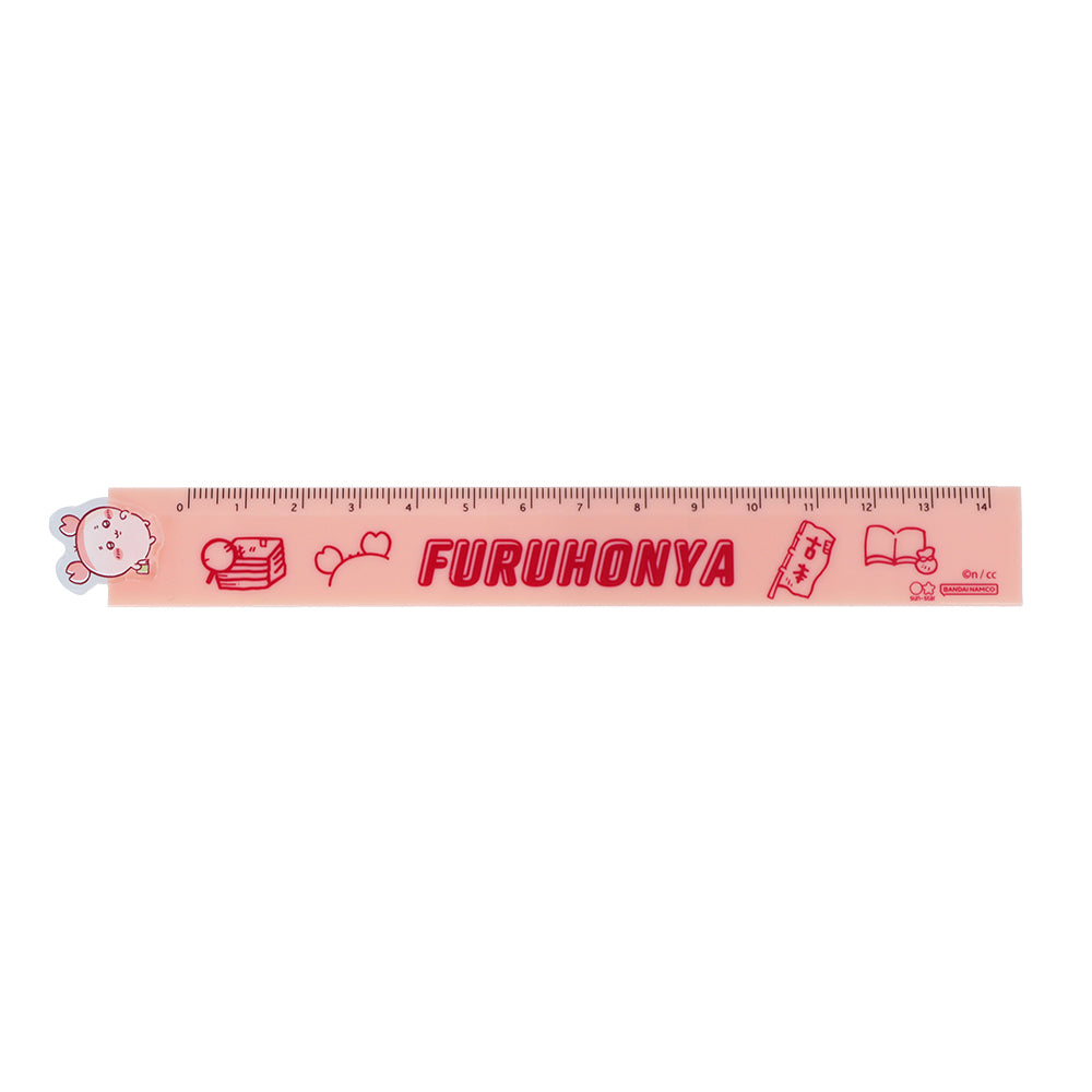 Chiikawa Ruler with Plate (Furuhonya)