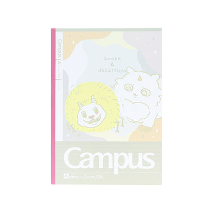 Chiikawa Campus Notebook Dot A Ruled 5-Pack