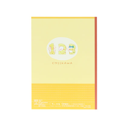 Chiikawa Campus Notebook Dot B Ruled 5-Pack