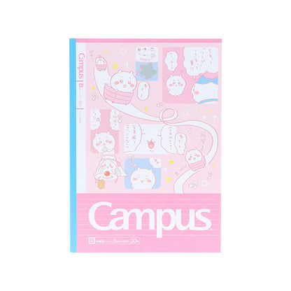 Chiikawa Campus Notebook Dot B Ruled 5-Pack