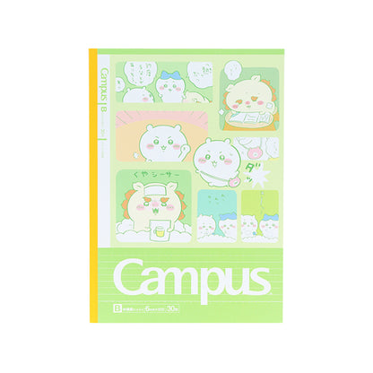 Chiikawa Campus Notebook Dot B Ruled 5-Pack