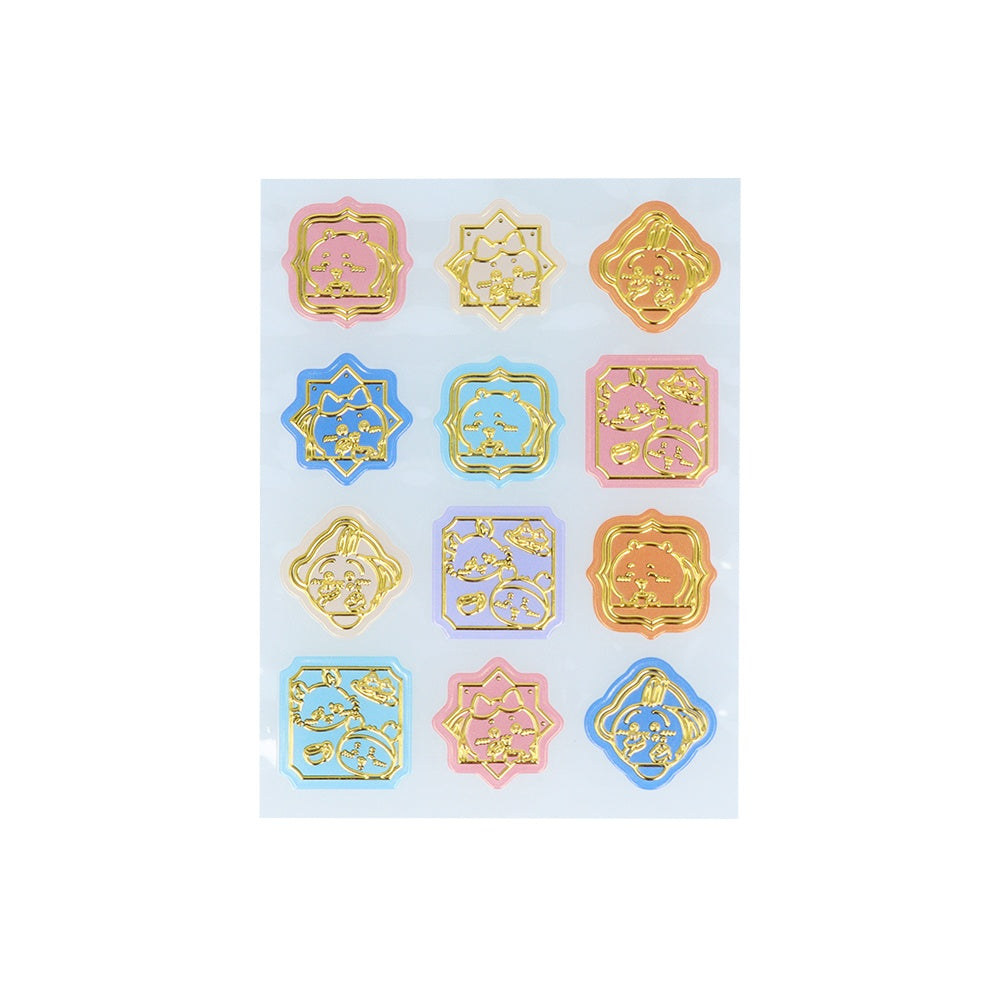 치이카와 레리프 데코레이션 스티커 (티타임)