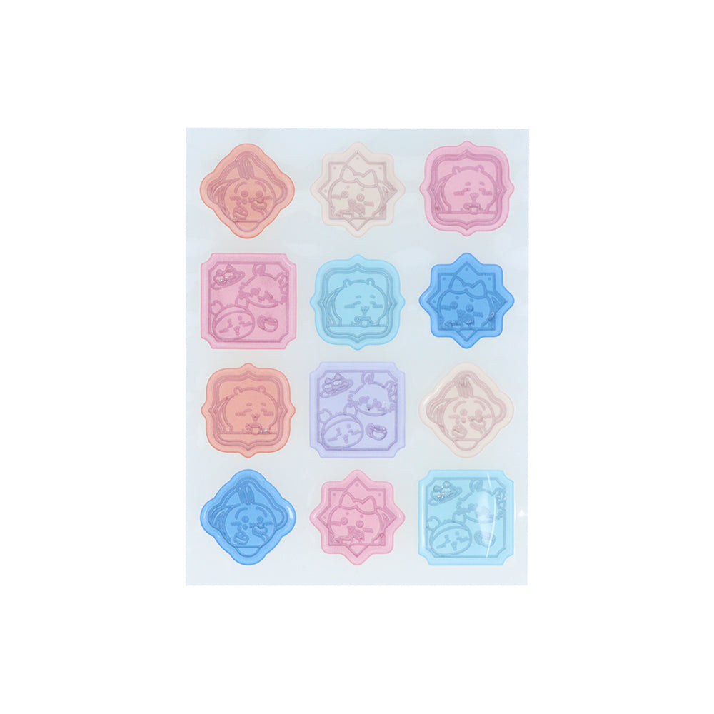 치이카와 레리프 데코레이션 스티커 (티타임)