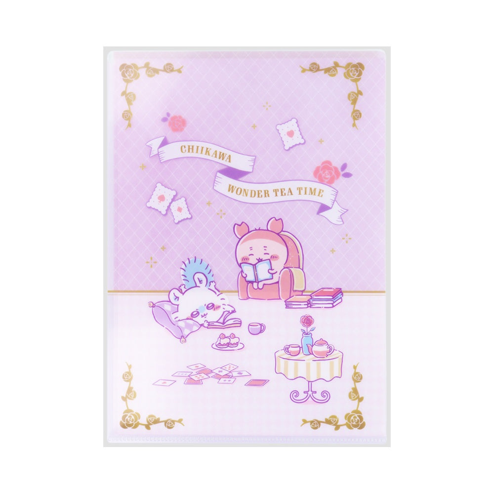 Chiikawa Clear File with Envelope (Tea Time B)