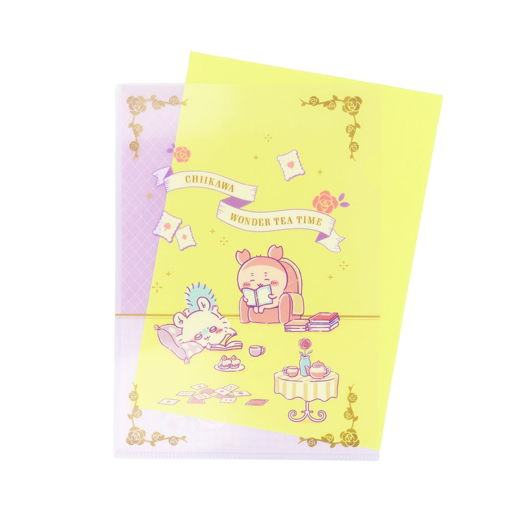 Chiikawa Clear File with Envelope (Tea Time B)