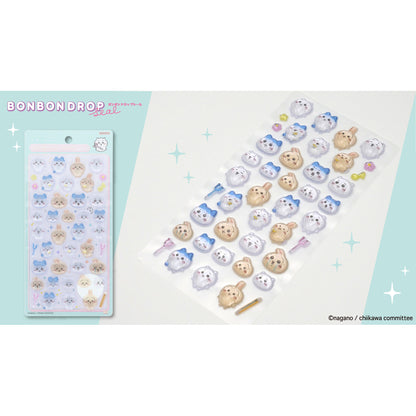 치이카와 봉봉 드롭 스티커 (치이카와×하치와레×우사기)