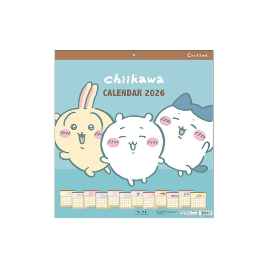 Chiikawa Wall Calendar 2026 Square