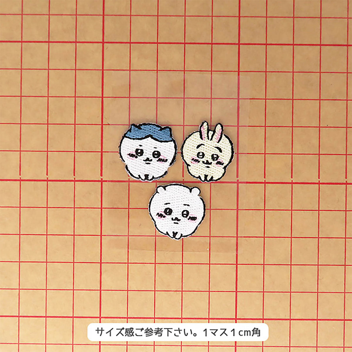 吉伊卡哇 刺绣布贴（谢）