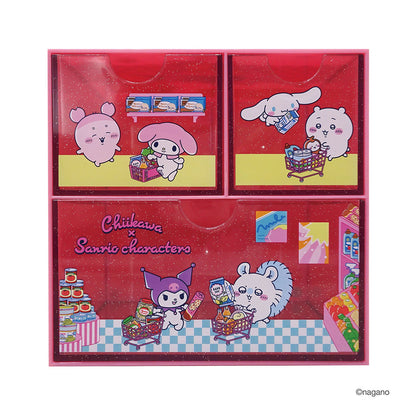 ちいかわ×サンリオキャラクターズ キャラチェスト（ピンク）