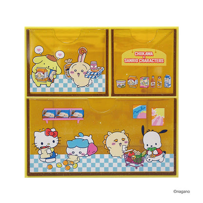 ちいかわ×サンリオキャラクターズ キャラチェスト（イエロー）