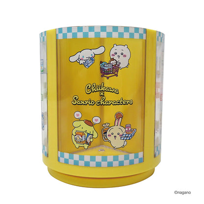 ちいかわ×サンリオキャラクターズ 回るペンスタンド（イエロー）