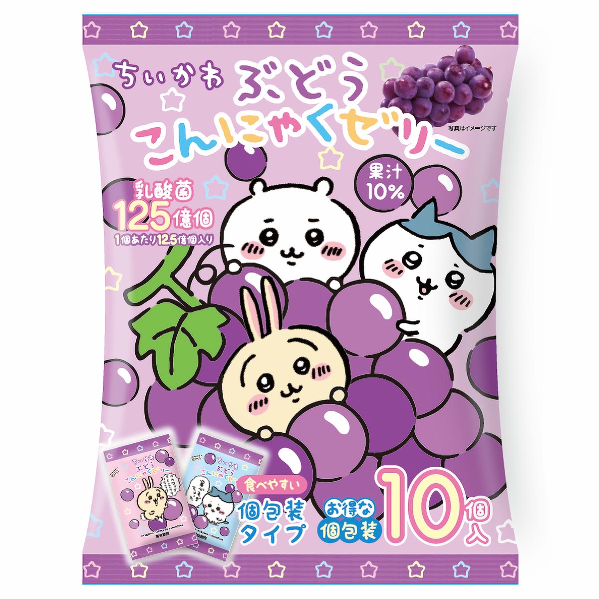 吉伊卡哇 蒟蒻果凍（葡萄口味）
