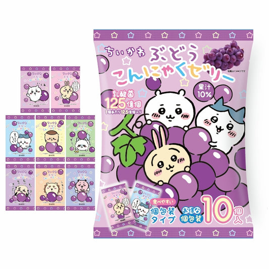 吉伊卡哇 蒟蒻果凍（葡萄口味）