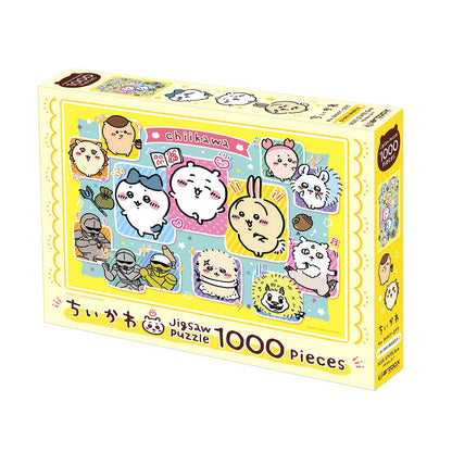 Chiikawa 1000-Piece Jigsaw Puzzle (No. 1000T-377 Chiikawa and Friends)