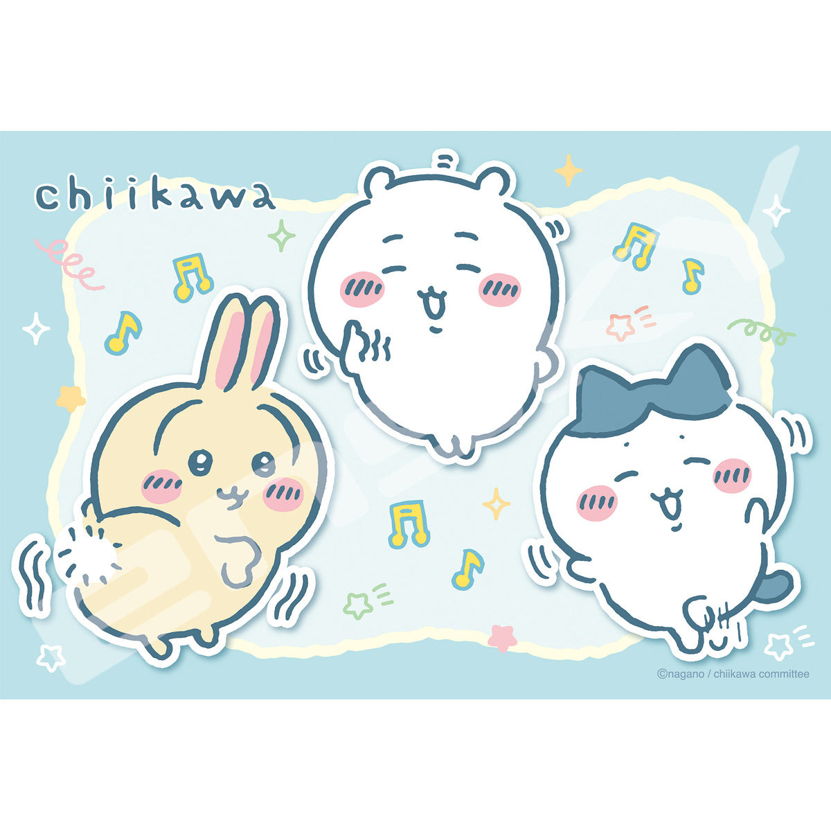Chiikawa 300-Piece Jigsaw Puzzle (No.300-3155 Let’s Dance Together)