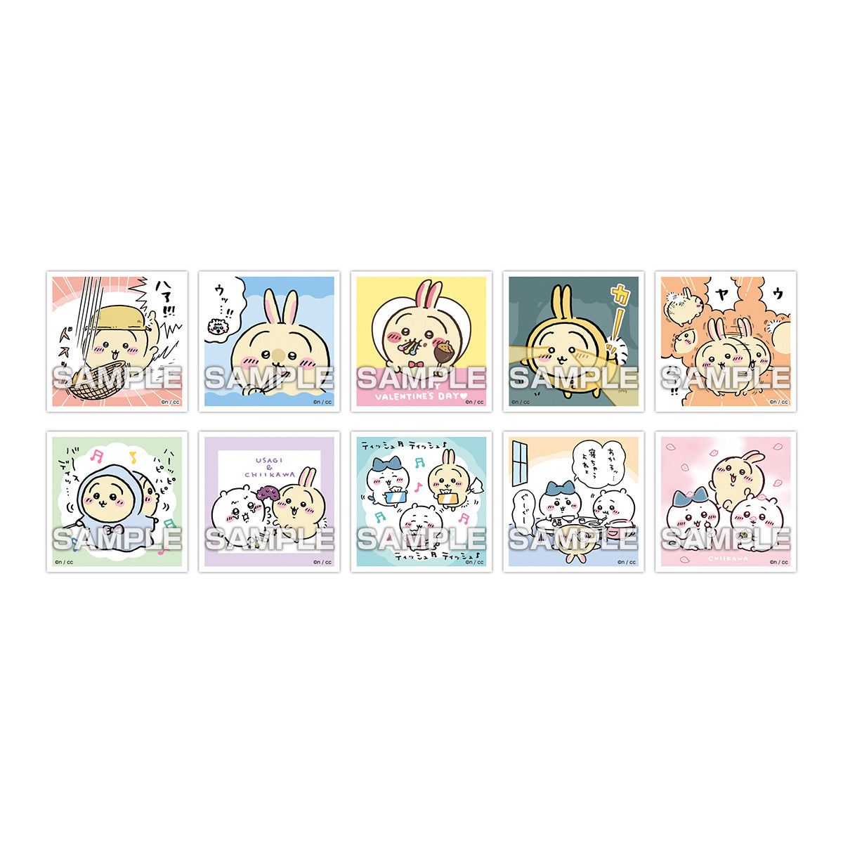 吉伊卡哇 收集貼紙糖果3（全50種）1BOX 20包入