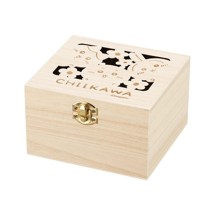 Chiikawa Flower Garden Wooden Boxed Mug (Usagi)