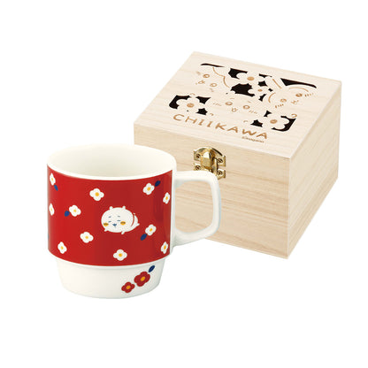 Chiikawa Flower Garden Wooden Boxed Mug (Chiikawa)