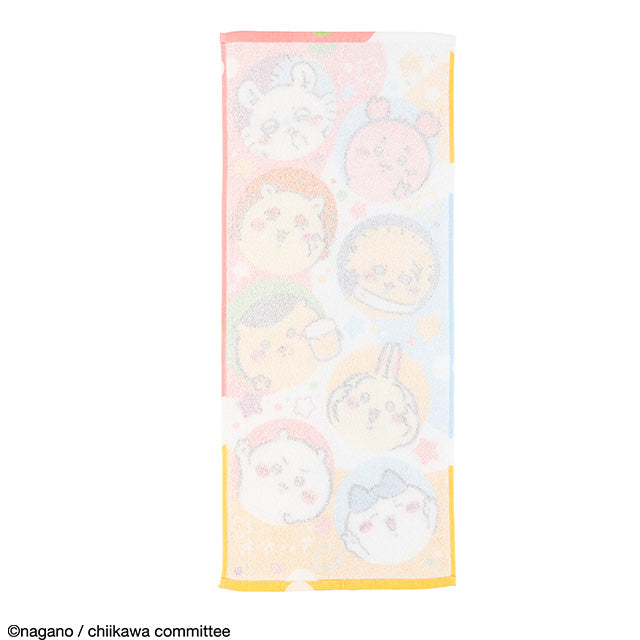 Chiikawa Face Towel (Hachamecha Star)