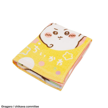 Chiikawa Face Towel (Hachamecha Star)