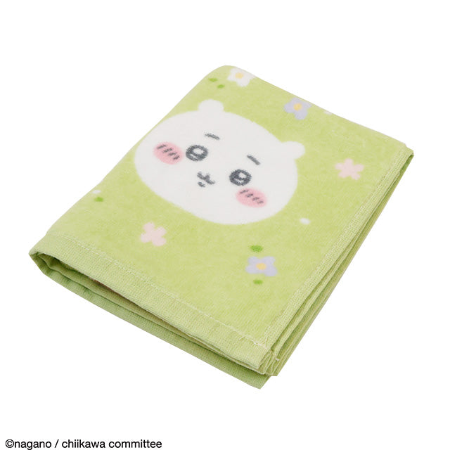 ちいかわ フェイスタオル（お花畑とちいかわたち）