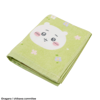 ちいかわ フェイスタオル（お花畑とちいかわたち）