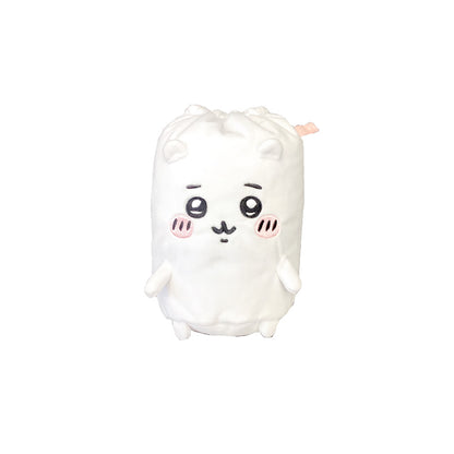 Chiikawa Mascot Pouch Blanket (Fluffy Chiikawa)