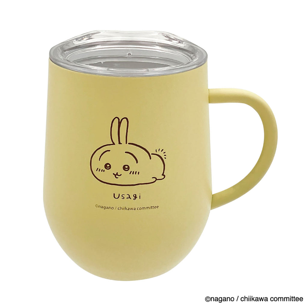 吉伊卡哇 帶蓋不銹鋼杯（瘋兔 兔子）