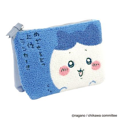 Chiikawa Sagara 3-Pocket Pouch (Hachiware)