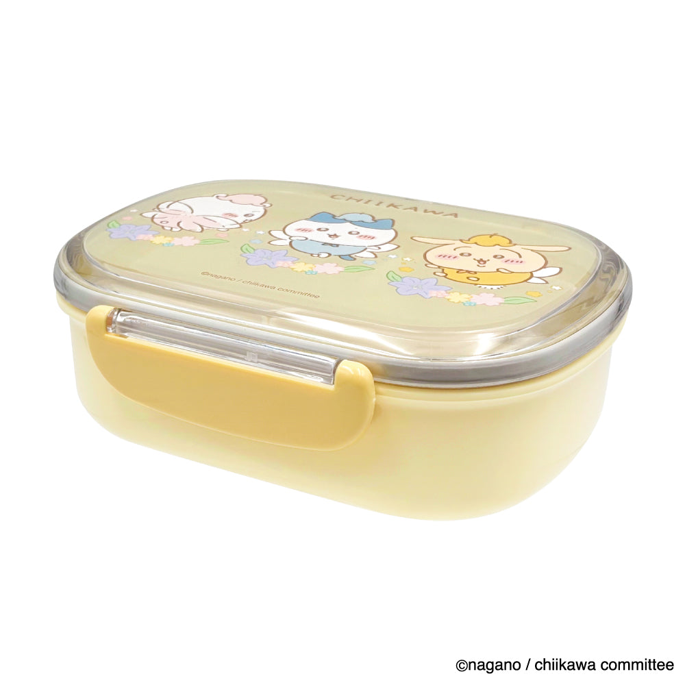 ちいかわ 丸型1段ランチボックス（フェアリーフラワー）