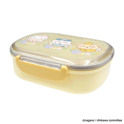 ちいかわ 丸型1段ランチボックス（フェアリーフラワー）
