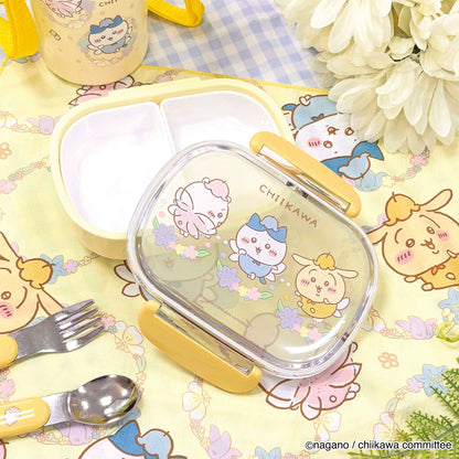 ちいかわ 丸型1段ランチボックス（フェアリーフラワー）
