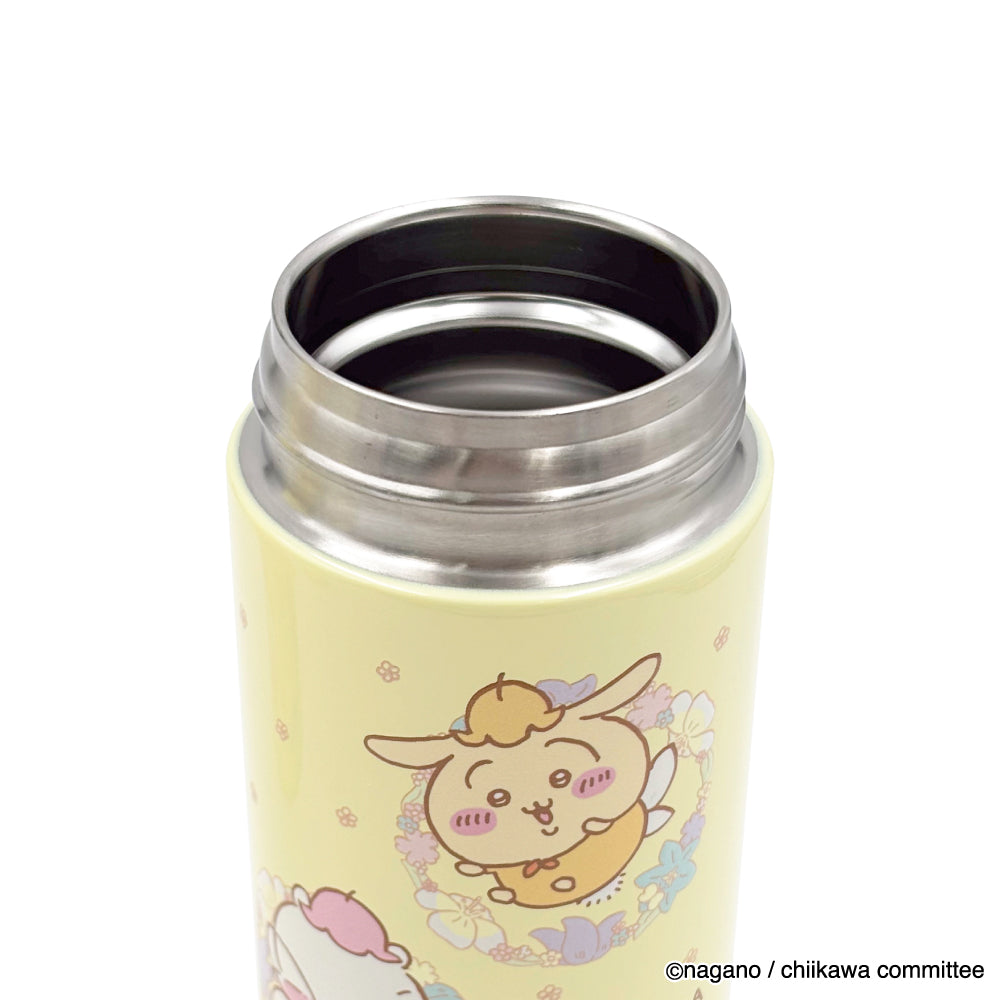 ちいかわ ワンタッチステンレスボトル 350ml（フェアリーフラワー）