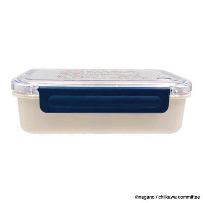 Chiikawa Rectangular Lunch Box (Ribbon)