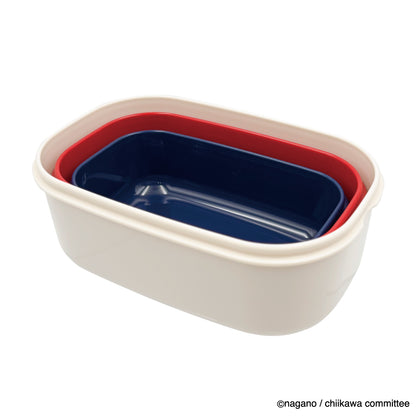 Chiikawa Sealed Container 3-Piece Set (Ribbon)