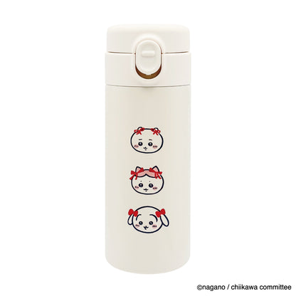 吉伊卡哇 One-Touch不锈钢瓶 350ml（丝带）