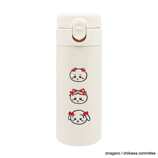 吉伊卡哇 One-Touch不鏽鋼瓶 350ml（絲帶）