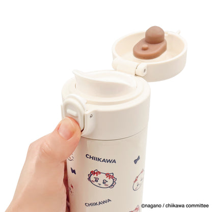Chiikawa One-Touch Stainless Bottle 500ml (Ribbon)