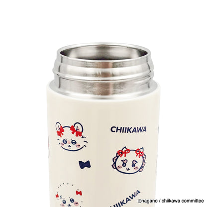 Chiikawa One-Touch Stainless Bottle 500ml (Ribbon)