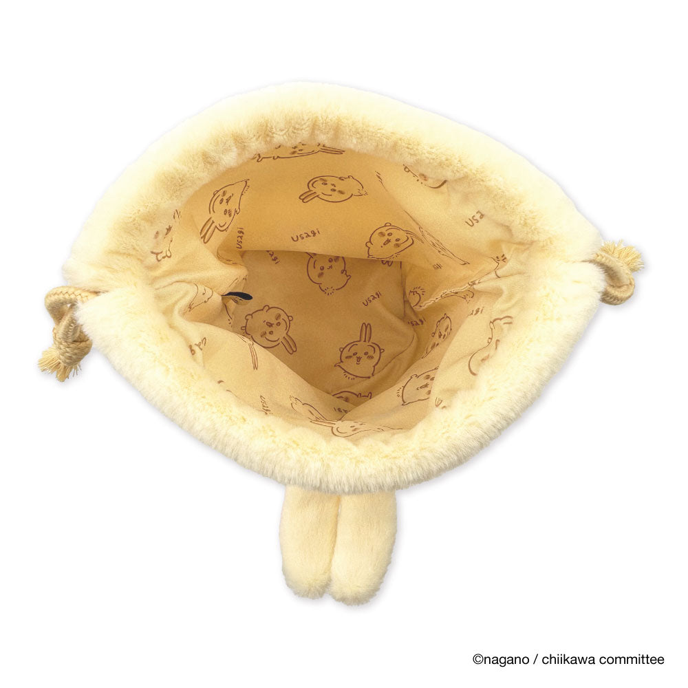 Chiikawa Face Drawstring Bag 2 (Usagi)