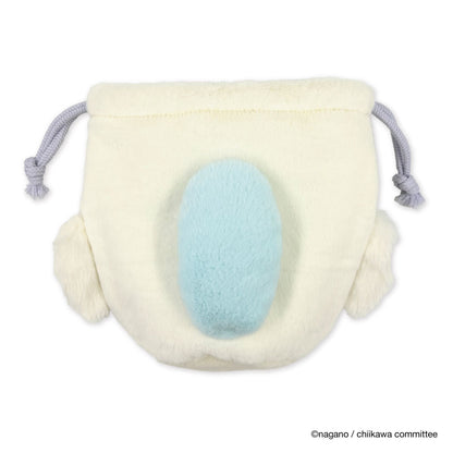 Chiikawa Face Drawstring Bag 2 (Momonga)